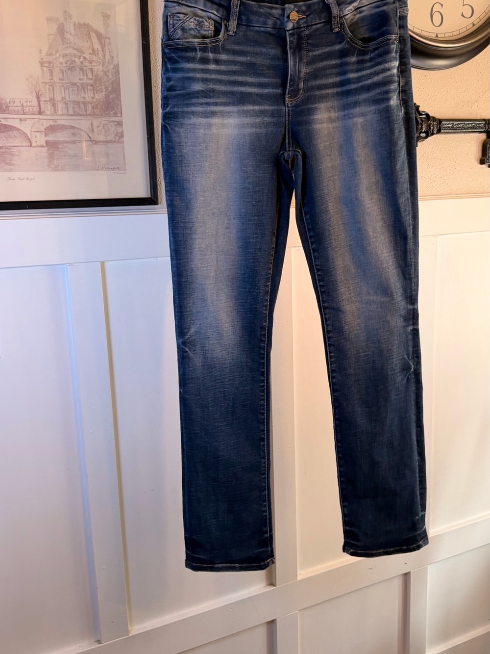Buckle Black Womens Straight Jeans 30x32 k462
